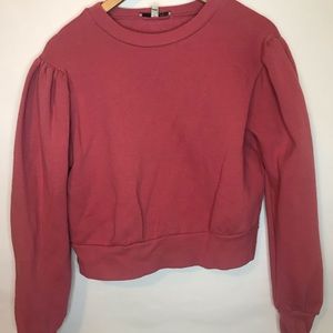 Express Balloon Sleeve Sweatshirt